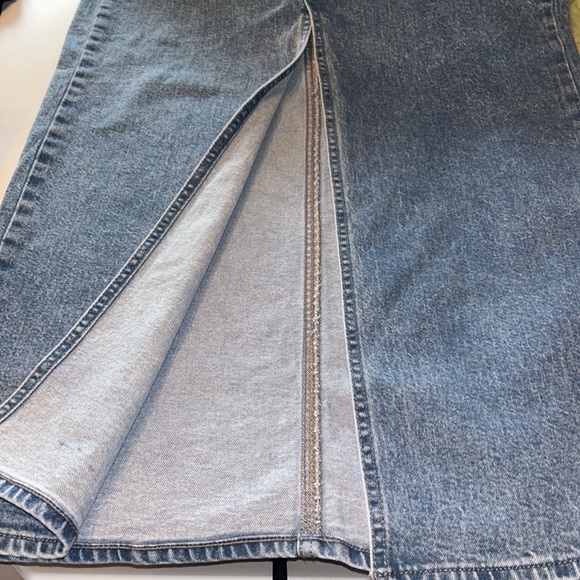 Front slit denim skirt NEW sz6 - Picture 4 of 4